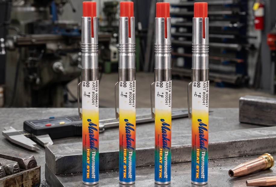 Thermomelt® Heatstik tan chảy trong lò nung — kiểm soát nhiệt độ PWHT
